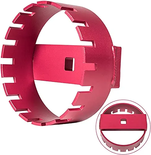 Kraftstoffpumpenbuchse Kraftstofftank Verriegelungsring Entfernungswerkzeug Kompatibel mit Volvo S60 2001-2009, S80 1999-2006, V70 2001-2007, XC70 2003-2007 und XC90 2003-2014 69800