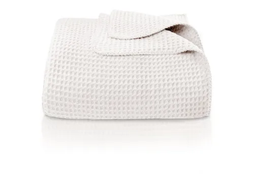 Wohndecke Waffelpique von LAYNENBURG - Kuschelige Baumwolldecke für jedes Zuhause - Hochwertige Wohndecke aus 60% Baumwolle und 40% Polyacryl, atmungsaktiv und pflegeleicht. Ideal als Sofa- oder Couchdecke, bietet angenehme Wärme und zeitloses Design.