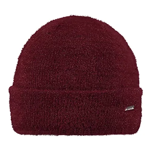 Barts Damen Starbow Beanie Mütze, burgunderfarben, Einheitsgröße
