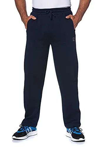 JP 1880 Herren Sweathose Sporthose XXL, Dunkel Marine - Wanderhosen aus hochwertiger Baumwolle im geraden Loose Fit für optimalen Tragekomfort und Bewegungsfreiheit bei Outdoor-Aktivitäten.