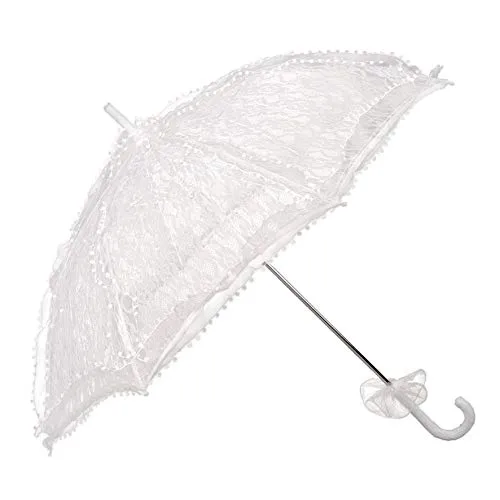 Schirm Spitze, weiß