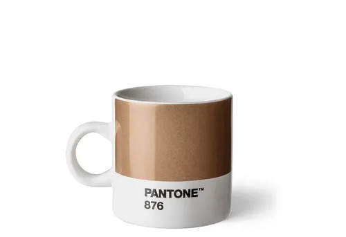 PANTONE Kaffeeservice, Fine Bone, PANTONE Porzellan Espressotasse, dickwandig, spülmaschinenfest, 120ml
