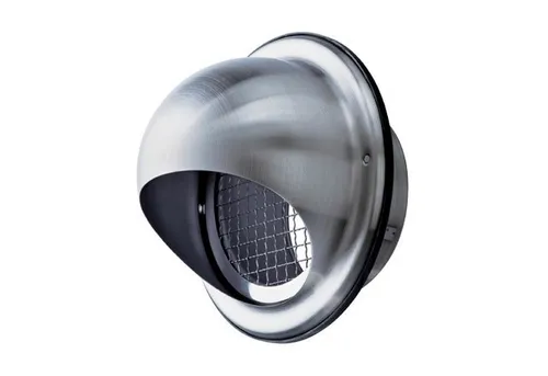Maico Edelstahl-Lufthauben LH-V2A 12 - Edelstahl-Lufthaube für Außen- oder Fortluft, ideal für Wärmerückgewinnungsanlagen. Robustes Design, DN 125, für effiziente Be- und Entlüftung.