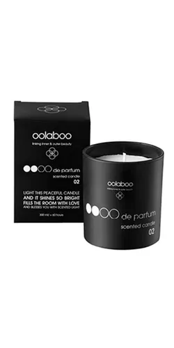 OOLABOO Oooo De Parfum 02 Duftkerze Sandelholz, 300 ml - Elegante Duftkerze aus 100% Soja-Wachs, bietet eine langanhaltende, natürliche Duftnote und ist vollständig recyclebar.