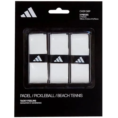 adidas Padel Overgrip Padelovergrip weiß 3er Pack NEU von adidas