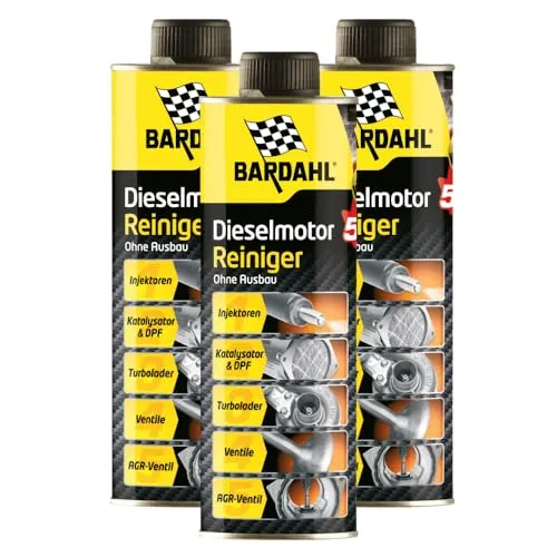 Bardahl Diesel Motorenreiniger 5 in 1 | Systemreiniger für Dieselmotoren - Reinigung Ventile AGR Dieselpartikelfilter DPF Einspritzdüsen Injektoren - 500 ml (3)