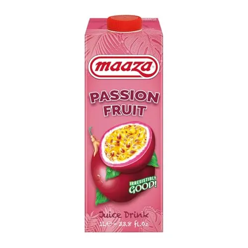 Passionsfruchtsaft 1000 ml - Erfrischender Passionsfruchtsaft, 100% natürliche Zutaten für einen fruchtigen Genuss und gesunde Erfrischung.