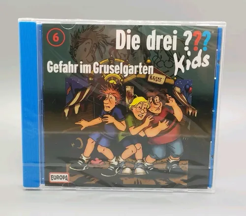 Die Drei ??? Kids: 6 - Gefahr im Gruselgarten - CD - NEU/OVP