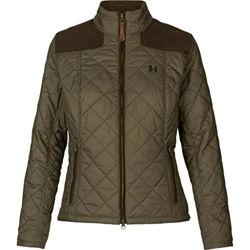 Härkila Ailsa Quilt Jacke für Damen - Professionelle Jagdjacke in Willow Green, Größe 38 - Härkila Ailsa Quilt Jacke für Damen, ideal für die Jagd. Robuste und stilvolle Jacke in Willow Green, bietet besten Tragekomfort und langlebige Qualität.