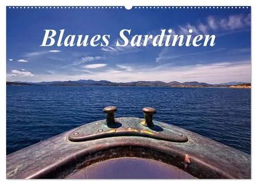 Ppicture Petra Voß | Blaues Sardinien (Wandkalender 2026 DIN A2 quer),...