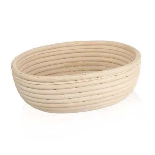 ORION Gärkörbchen Brotteig Gärkorb Brotform aus Rattan für ovales Brot 24x18,5cm