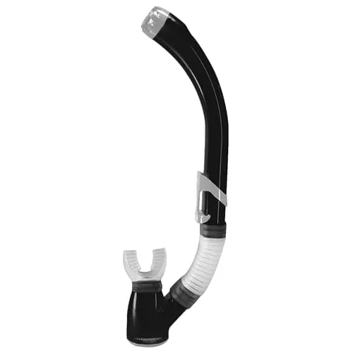 Vital Innovations GmbH Schnorchel Ventilschnorchel Tauchen Kapitol Reef Profiqualität versch. Farben Farbe orca Black