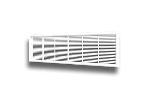Möbeleinbaugitter Lüftungsgitter eckig Farbe weiß