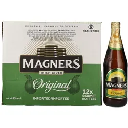 Magners Irish Cider ORIGINAL 4,5% Vol. 12x0,568l von Magners