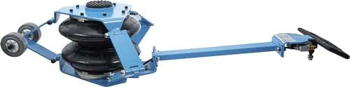 BGS-technic Stempelwagenheber 71009 - Kfz-Wagenheber mit pneumatischem System, Tragkraft 2t und Hubhöhe von 115-410 mm. Ideal für müheloses Anheben von Fahrzeugen dank Druckluftunterstützung.