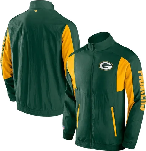 Fanatics Bomberjacke Green Bay Packers XL - Funktionsjacke aus 100% Polyester, ideal für American Football-Fans, mit auffälligem Design und optimalem Tragekomfort.