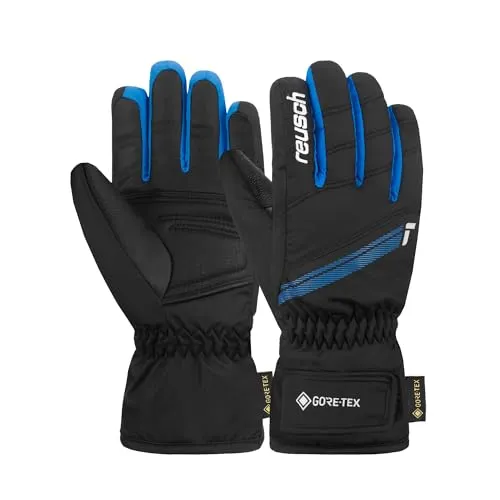 Reusch Tommy Gore-TEX Junior Winterhandschuhe - Skihandschuhe für Kinder, wasserdicht und atmungsaktiv dank GORE-TEX Technologie für warme, trockene Hände bei jedem Wetter.