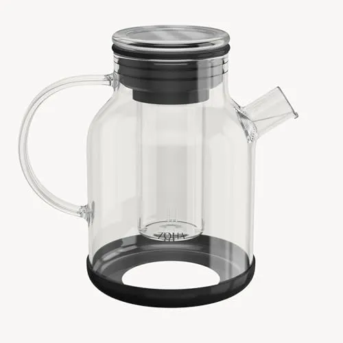 Zoha Borosilikatglas Teekanne mit Sieb von Zoha