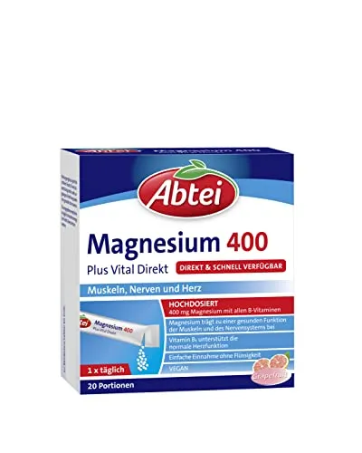 Abtei Magnesium 400 Plus Vital Direkt Granulat