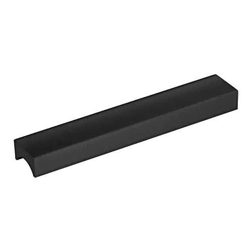 SOTECH Möbelgriff GÖTEBORG BA 96 mm Schwarz eloxiert Aluminium Griffleiste Schrankgriff