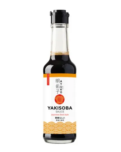 Ayuko Teriyaki-Sauce | Japanische Sojasauce für Wok & Grill | Verfeinert Fleisch, Fisch & Gemüse | 150 ml Flasche