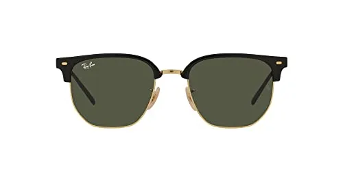Ray-Ban Unisex 0rb4416 Sonnenbrille, Gold, 51 - Sportbrillen mit ikonischem Clubmaster-Design, bieten UV-Schutz und stilvollen Look für jede Gelegenheit.