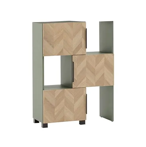 Schildmeyer Schieberegal Piazza, Breite 78 cm, mit 3 Türen von Schildmeyer
