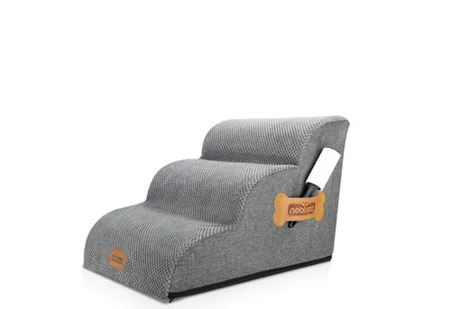 nobleza Hundematte Hundetreppe für Kleine Hunde 3/4/5 Stufen