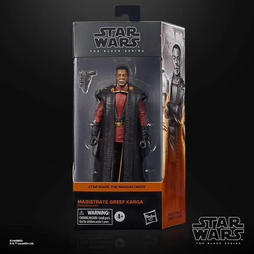 Star Wars The Black Series Magistrate Greef Karga - 15 cm Action-Figur, detailgetreu und ideal für Sammler und Fans ab 4 Jahren