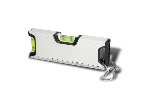 elasto Wasserwaage Magnetische Mini Wasserwaage 15,5 cm mit Karabiner