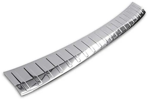 RECAMBO Ladekantenschutz für PEUGEOT 308 II SW - Abdeckblenden mit hochwertigem V2A Edelstahl, schützt vor Kratzern und verleiht Ihrem Fahrzeug eine exklusive Optik. 100% passgenau durch moderne 3D-Passform, einfache Montage dank vormontiertem Spezialklebeband.