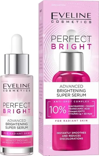Eveline Cosmetics Perfect Bright Zaawansowane super serum rozjaniajce, 30 ml