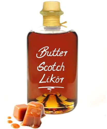 Butter Scotch Likör 0,5L Sehr aromatisch bonbonartig & lecker 18% Vol. 500ml Likör