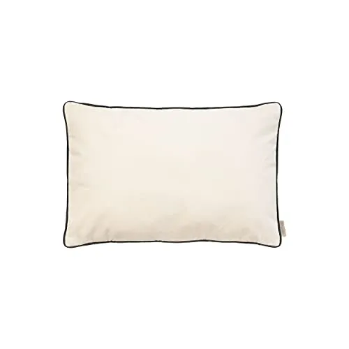 Blomus Kissenbezug Velvet Moonbeam | 100% Baumwolle | 50x30 cm - Eleganter Samt-Kissenbezug aus hochwertiger Baumwolle, pflegeleicht und maschinenwaschbar. Edle Details wie schwarze Paspel und YKK-Reißverschluss machen ihn zum Blickfang in jedem Raum.