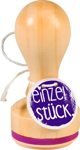 Heyda Stempel HEYDA 211803033 Stempel Einzelstück Holz matt lackiert