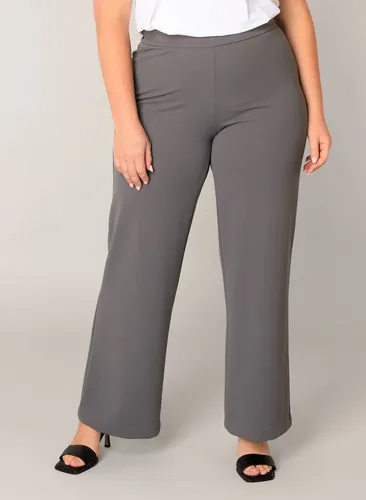 Base Level Curvy Treggings Arah in Größe 46 – Grau