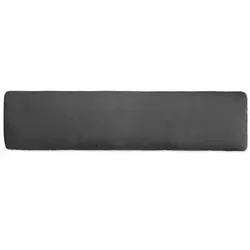 Traumschlaf Basic Single Jersey Seitenschläferkissen Bezug 40x180 cm | anthrazit - grau