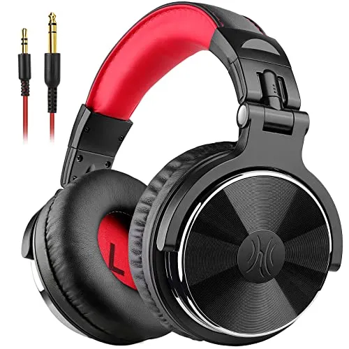 OneOdio Pro-10 Over Ear Kopfhörer mit Kabel - Kopfhörer mit 50mm Treiber für kraftvollen Bass und hervorragenden Klang. Ideal für Studio, DJ und Alltag. Faltbares Design und hoher Tragekomfort für stundenlangen Genuss.