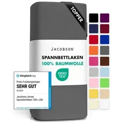Bettlaken Grau von JACOBSON