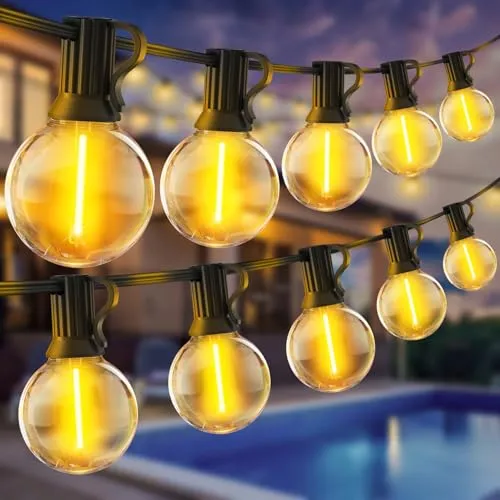 SAEIHGAE LED Lichterkette 30m für Außen