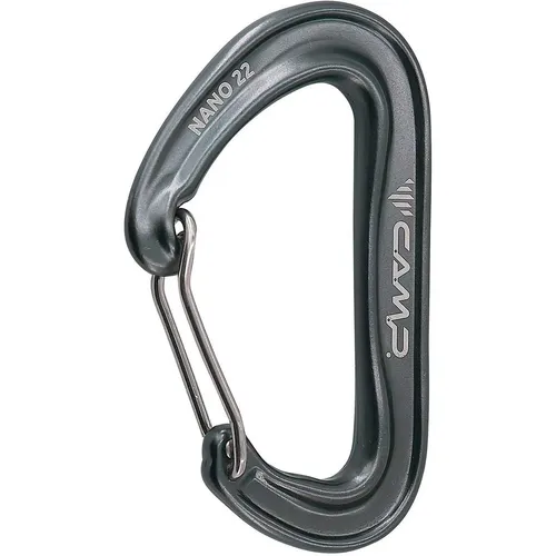Camp Nano 22 Karabiner (Größe One Size, grau)