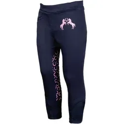 HKM Reiterhose -Pink Pony- in blau von HKM
