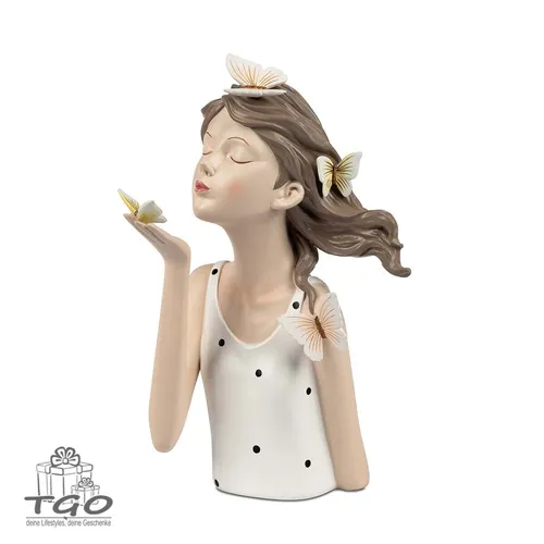 Produktbild Formano Deko Büste Dame mit Schmetterling