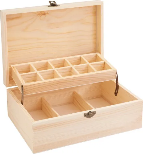 VBS Aufbewahrungsbox Twin, 24x16,5x9cm