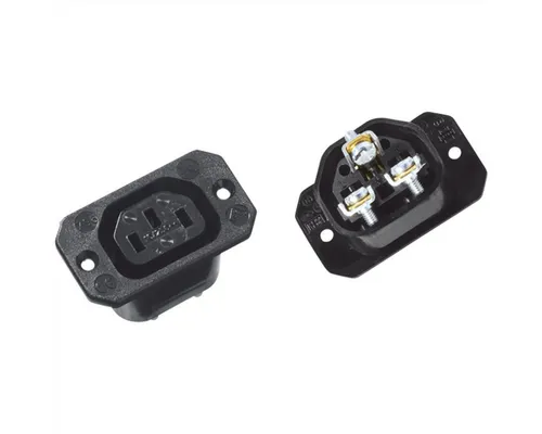 Bachmann 917.171 Kaltgeräte-Steckverbinder - 2-polige Buchse, kompakte Maße für einfache Installation und hohe Flexibilität