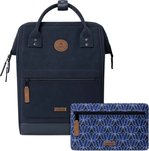 Cabaïa Adventurer Rucksack Zurich Medium 18L - Wasserabweisend & Laptopfach bis 13 Zoll - Vegan & Diebstahlsicher - Tagesrucksäcke mit 18L Volumen, wasserabweisend und ausgestattet mit einem gepolsterten Laptopfach für optimale Sicherheit und Komfort beim Reisen oder im Alltag.