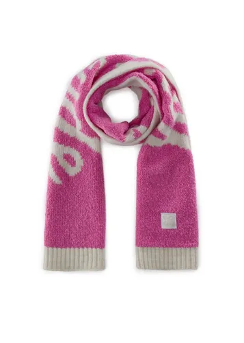 Codello Modeschal aus Bouclé- und Glattstrick mit Statement von CODELLO