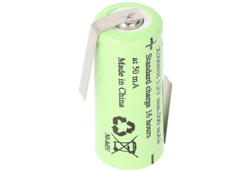 AccuCell GP Lady Akku GP 50NH, LR1, Size N NiMH Akku 500mAh mit Lötfahne in Z- Akku 500 mAh (1,2 V)