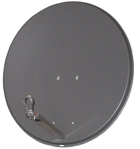 Sky Vision Ideal Sat-Spiegel 65 cm, Aluminium - SAT-Antenne mit 40 mm Feedaufnahme, leichtes Aluminium-Design und optimaler Empfang für DVB-S und DVB-S2. Ideal für besten Satellitenempfang.