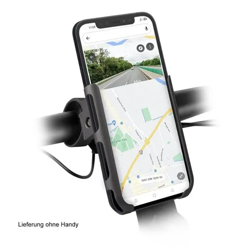 SBS E-Go Anti-Vibrations-Handyhalter für Fahrrad und Motorrad - Handyhalterung für sicheres Fahren, mit Anti-Vibrations-Technologie für stabilen Halt und einfache Bedienung unterwegs.